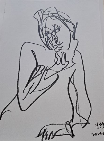 [2024] Untitled, Graphite on paper, Size Unknown